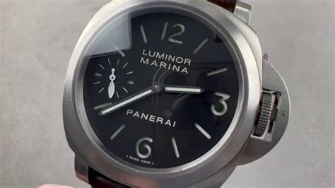 panerai pam177 review|Panerai luminor titanio 177.